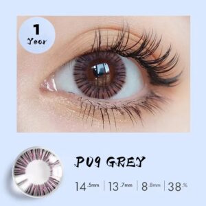 MIOMI-Tina Gray Colored Contact Lenses